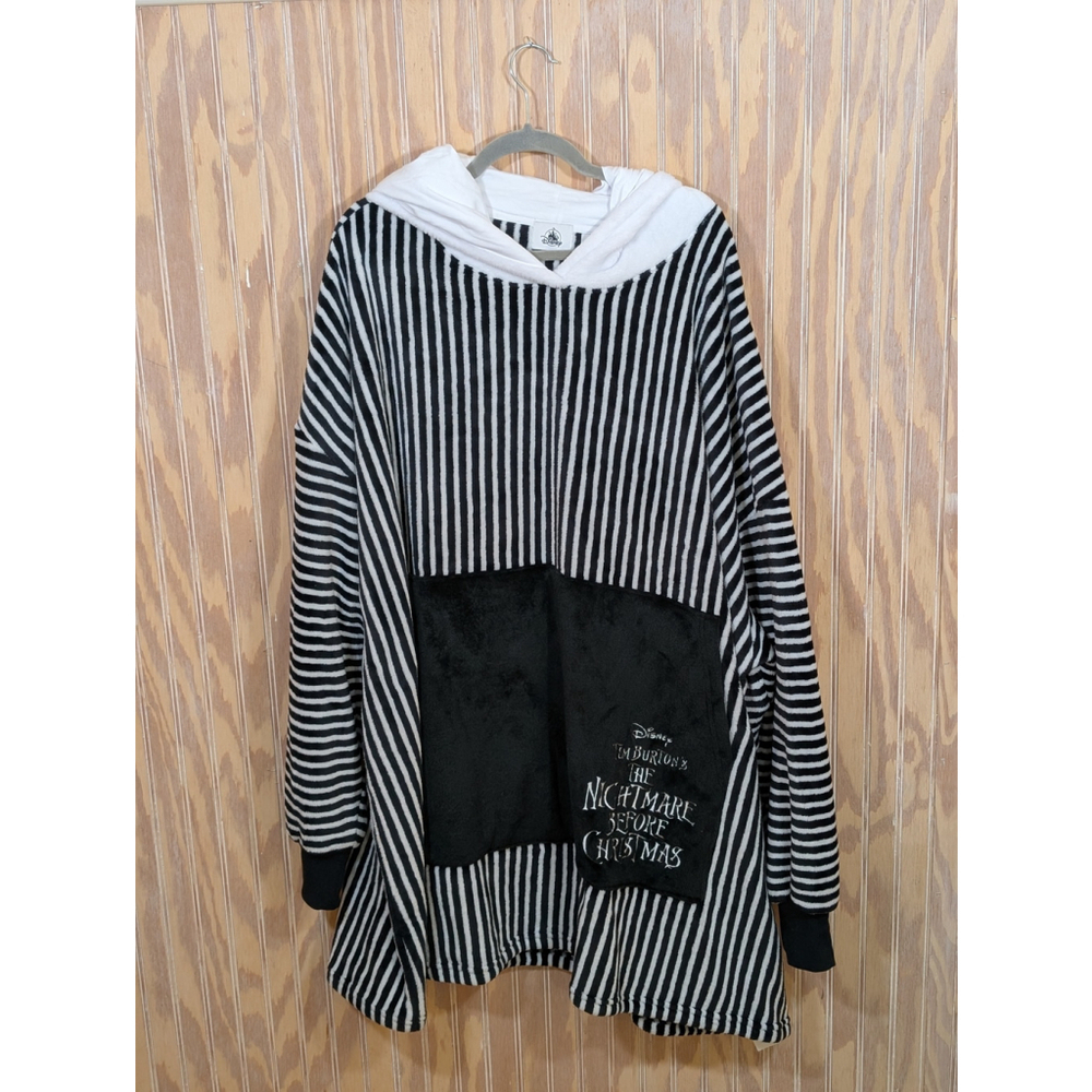 NWOT - Disney Jack Skellington Sleep Hoodie Oversized - Adult OS
